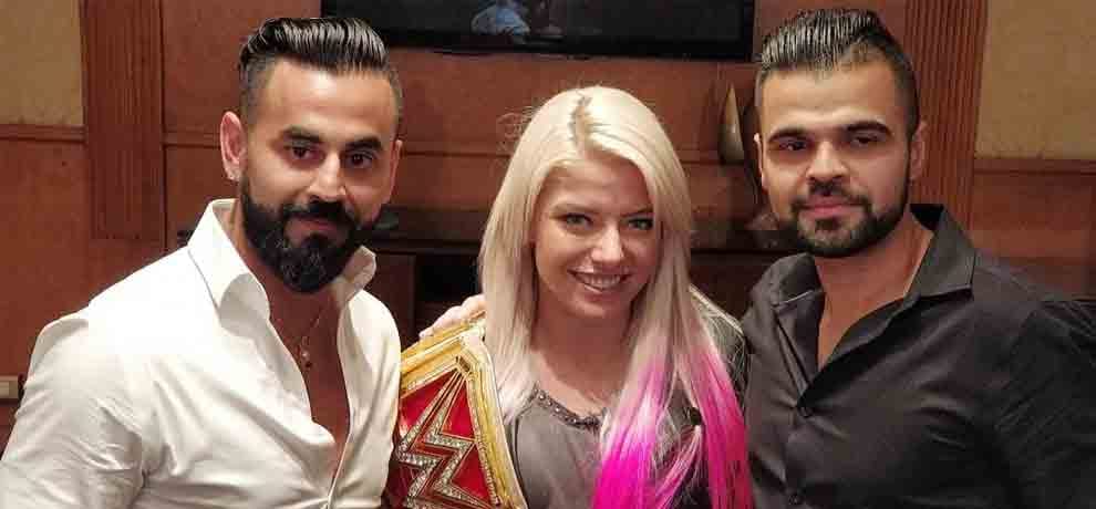 jinder mahal sasha banks and alexa bliss makes indias visit memorable