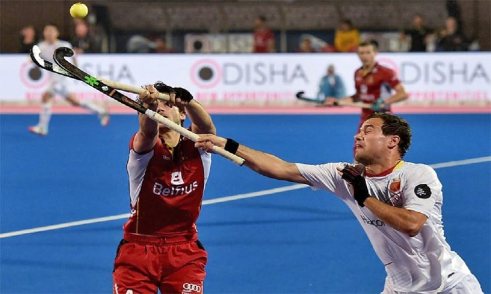 Belgium beat Spain 1-0 to finish fifth in Hockey World League Final