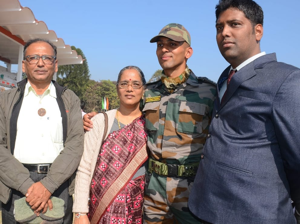 IMA highest sword of honour and gold medal got Chandrakant Acharya