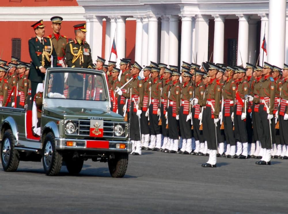 Bangladesh army chief meet officer in IMA POP
