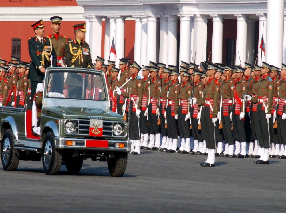 Bangladesh army chief meet officer in IMA POP