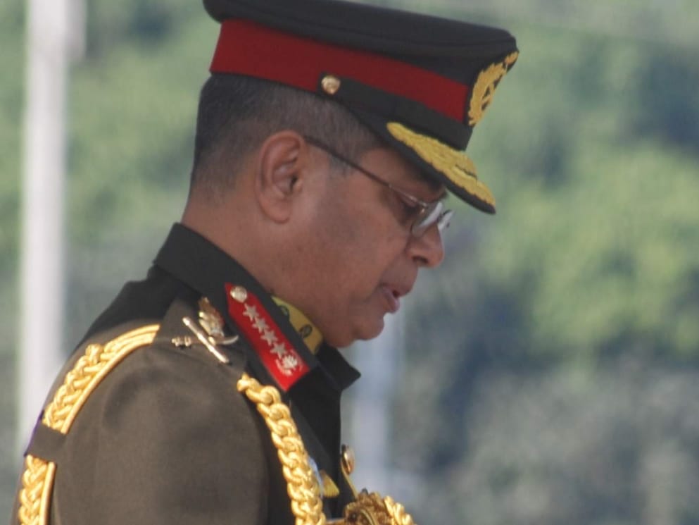 Bangladesh army chief meet officer in IMA POP