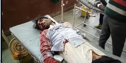 dausa road accident- overloaded jeep collided with truck few dead many injured 