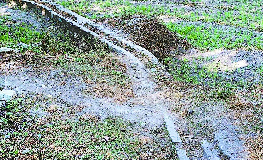Millions of expenses are being spent on repairing the dry canal