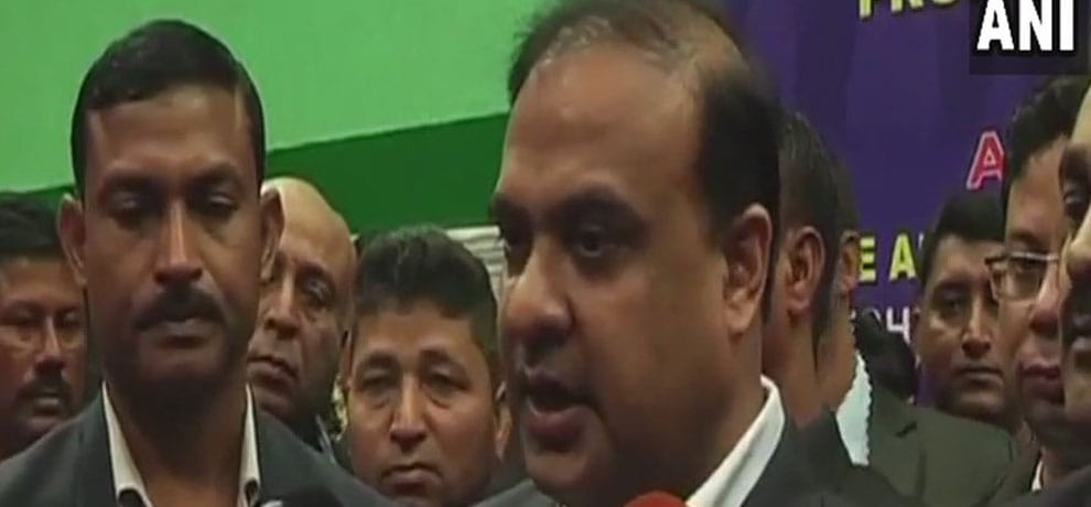 two arrested for sms being circulated to kill assam govt minister himanta biswa sarma