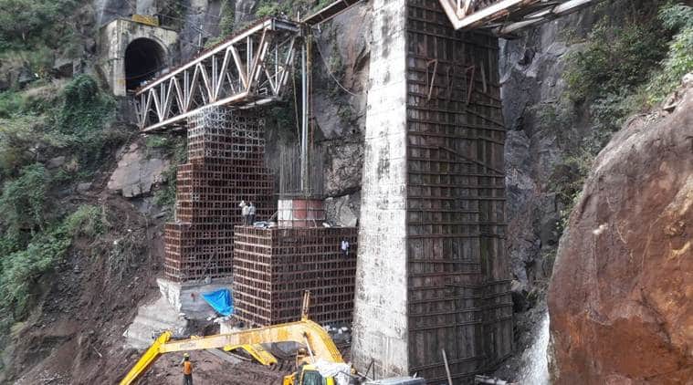 Indian railway completed mountain bridge work only 58 days
