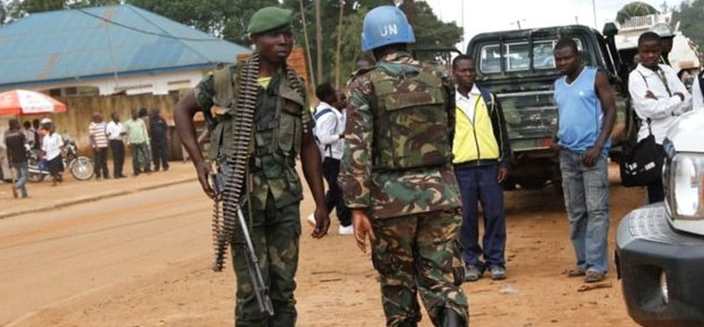  UN official says at least 14 peacekeeping soldiers dies in kango by militias