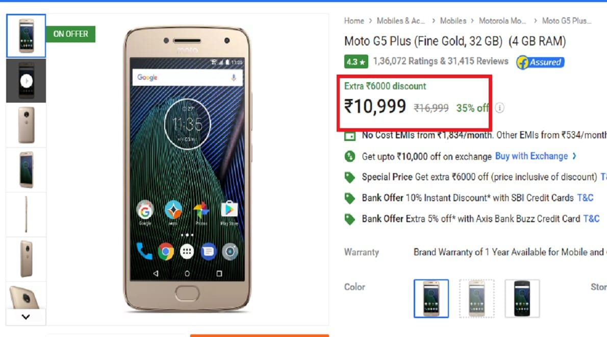 Moto G5 Plus