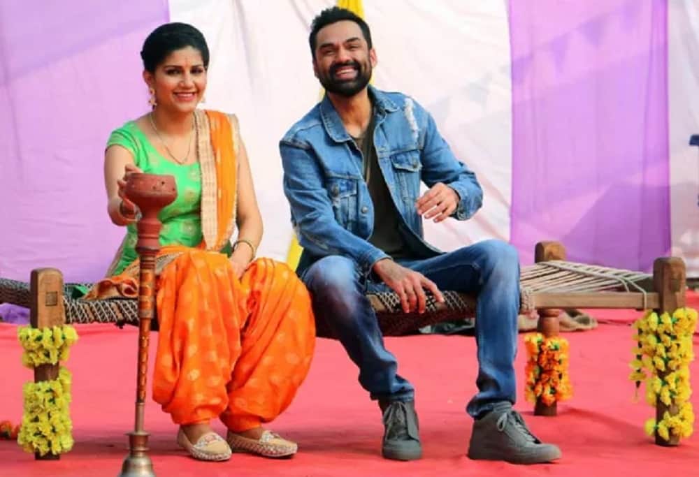 Watch Sapna Chaudhary And Abhay Deol Dancing On Nanu Ki Jaanu Song Tere Thumke Sapna Chaudhary
