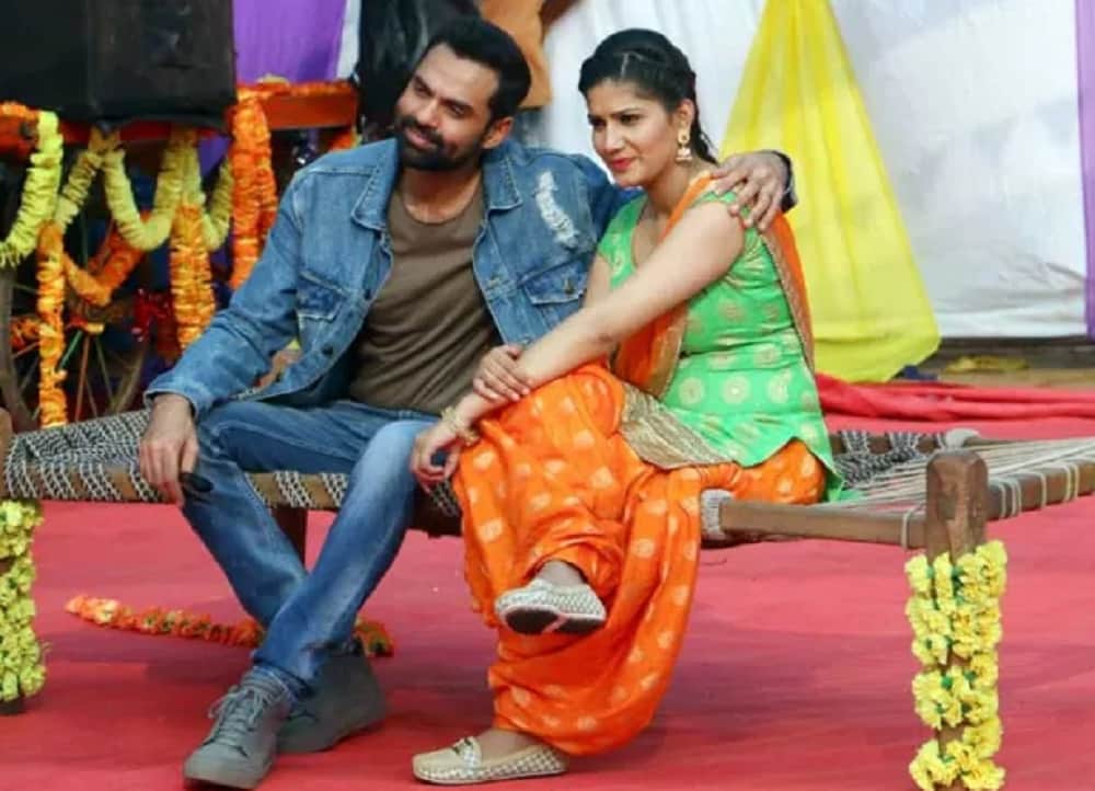 Watch Sapna Chaudhary And Abhay Deol Dancing On Nanu Ki Jaanu Song Tere Thumke Sapna Chaudhary