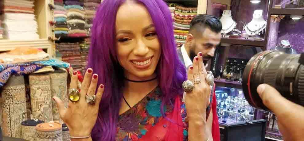 jinder mahal sasha banks and alexa bliss makes indias visit memorable
