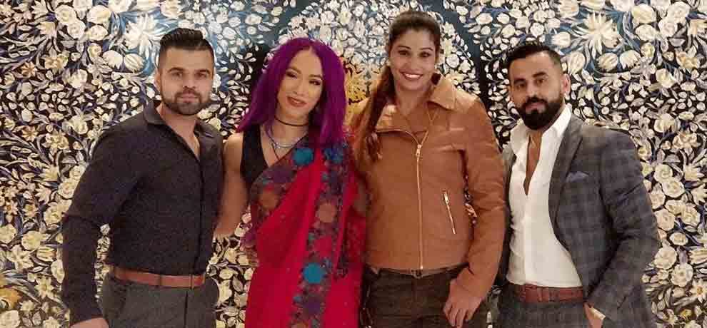 jinder mahal sasha banks and alexa bliss makes indias visit memorable