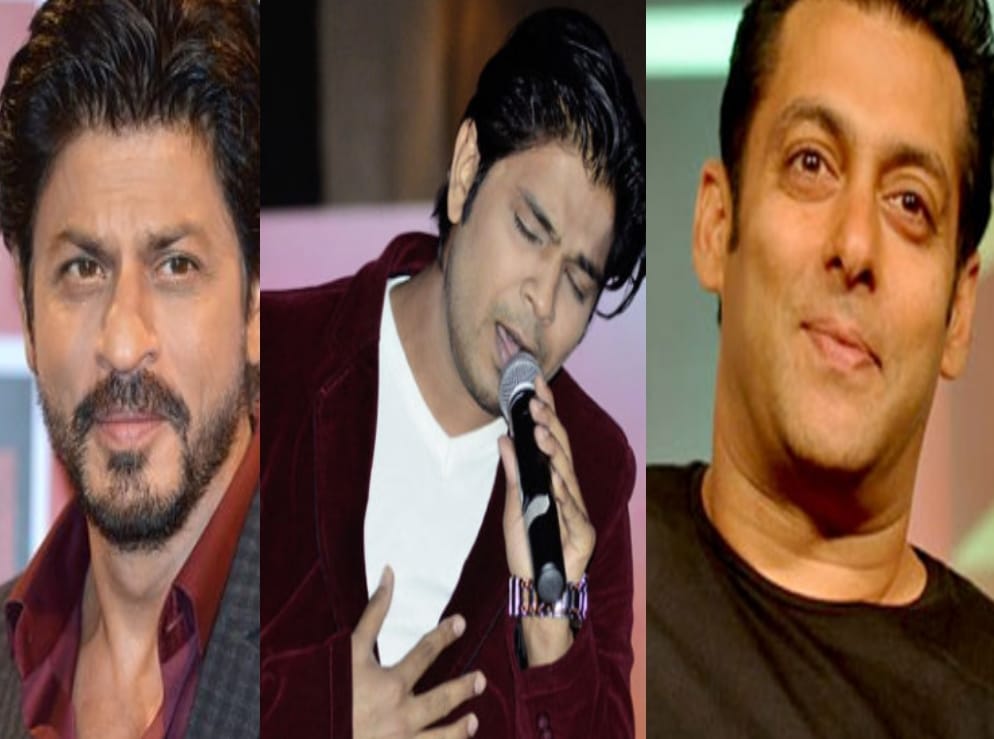 bollywood singer Ankit tiwari talk about salman and shahrukh khan