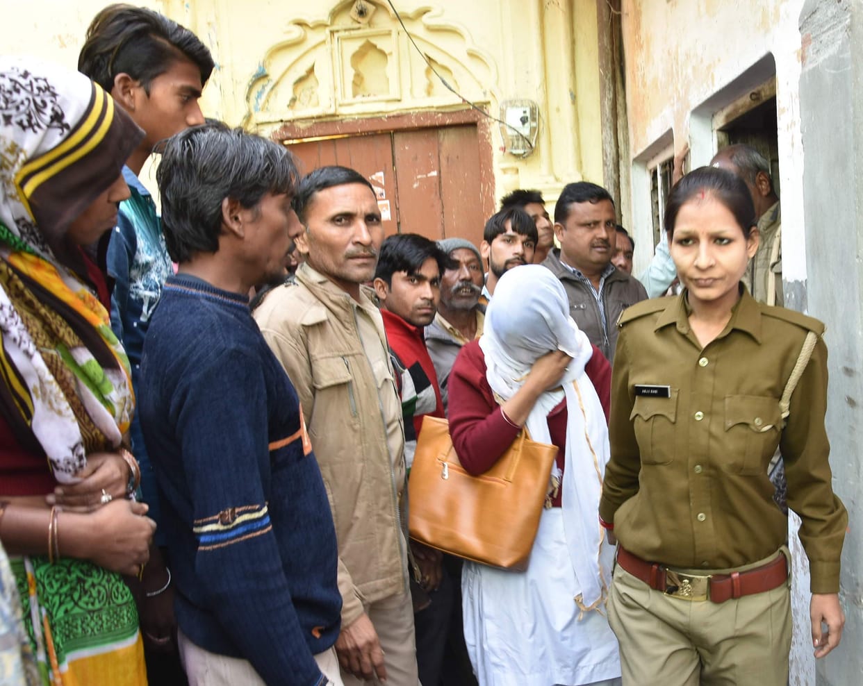 Hindu organisation angry when see a girl student in a room with another community guy