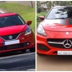 Maruti Baleno Modified To Mercedes A-Class