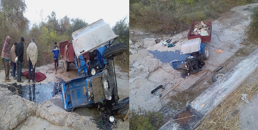 Brothers die in tractor trolley accident