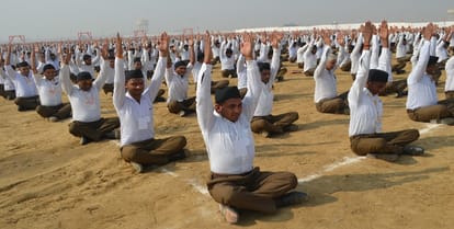RSS shows strength, Joshi said Society will change with Hindutva, this unique record will be made