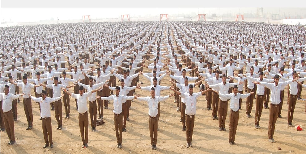 केशव गर्जना स्वयंसेवक समागम के लिए हुआ भूमि पूजन