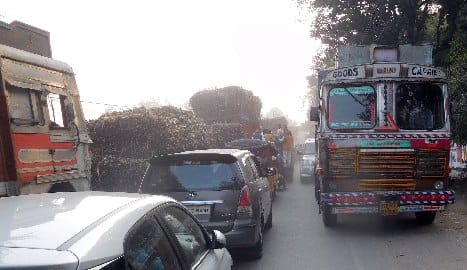 over load vehicle distroye the roads 