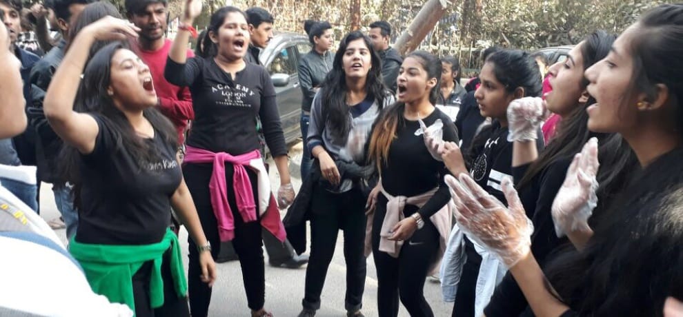 foot march for awareness towards environment