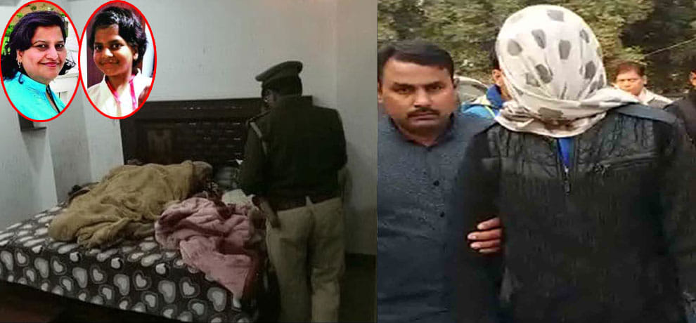 mother asked not to study on sofa that compel minor for double murder in gaur city 2 