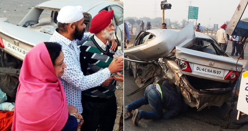 Three killed in accident in Karnal, Haryana