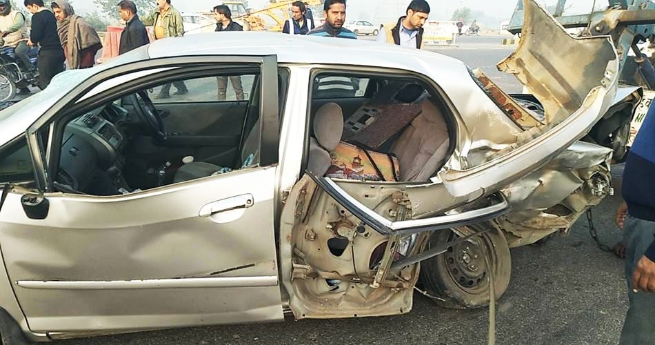 Three killed in accident in Karnal, Haryana