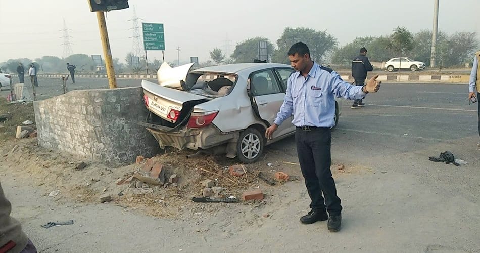 Three killed in accident in Karnal, Haryana