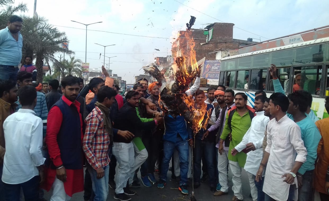 Padmavati started, then the agitation was fixed