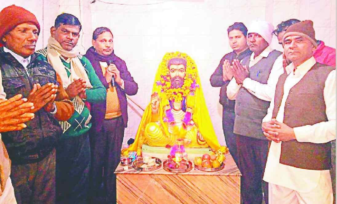 Anniversary celebrated on Ravidas temple