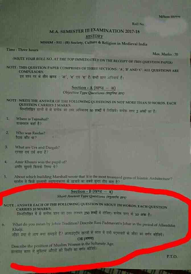 BHU dispute once again after triple talaq and halala question