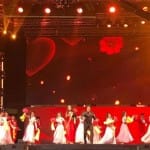 performance of Sonakshi Sinha, Kriti Sanon and Daisy Shah in Salman Khan Da-Bangg Tour Delhi