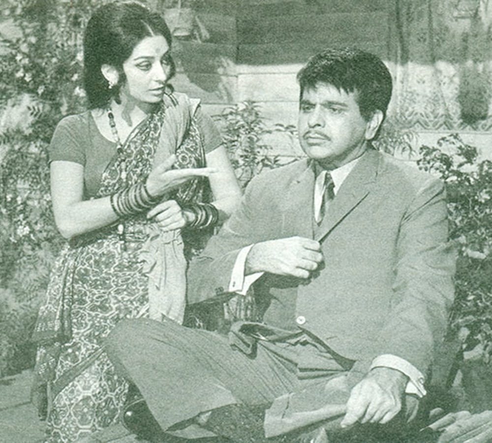 dilip kumar shooting with actress suraiya for film Jaanwar