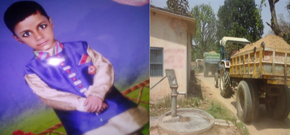 when soil takes life of boy