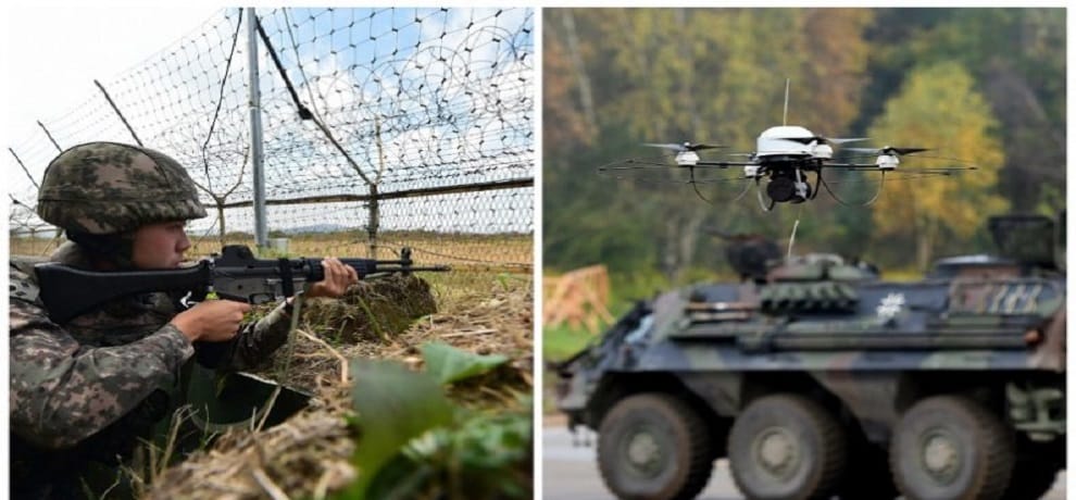 South Korea's drone-bot combat will face North Korea attack