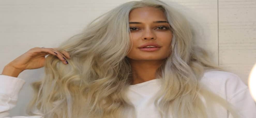Lisa Haydon has taken the Kim Kardashian route and take a new hair color