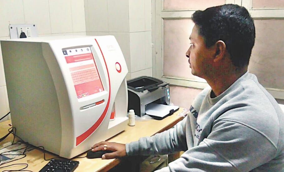 Cell Counter Machine Available to District Hospital