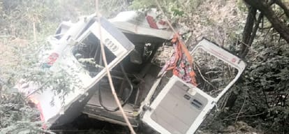 six people died in a road accident at sundernagar