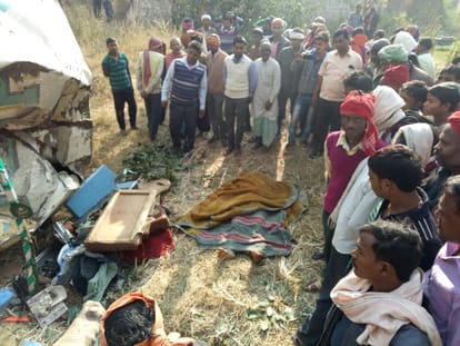 mirzapur road accident anupriya patel reach hospital to meet injured