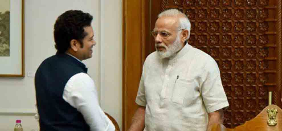 PM Modi and Sachin Tendulkar is the most popular MP on Facebook 