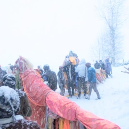 fresh snowfall in high hills of himachal pradesh