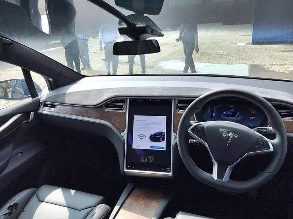 First Tesla Model X SUV car has arrived in India
