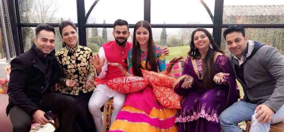 anushka sharma reacts to  rohit sharma surname advice