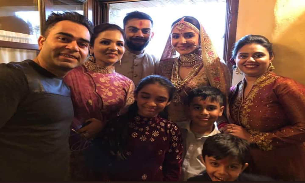 virat kohli ties the knot with anushka sharma