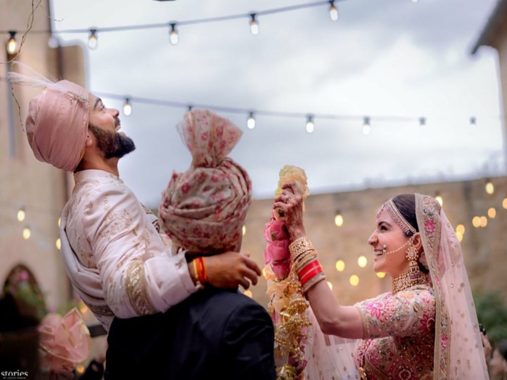 virat kohli anushka sharma wedding pics Borgo Finocchieto resort in Tuscany, Italy