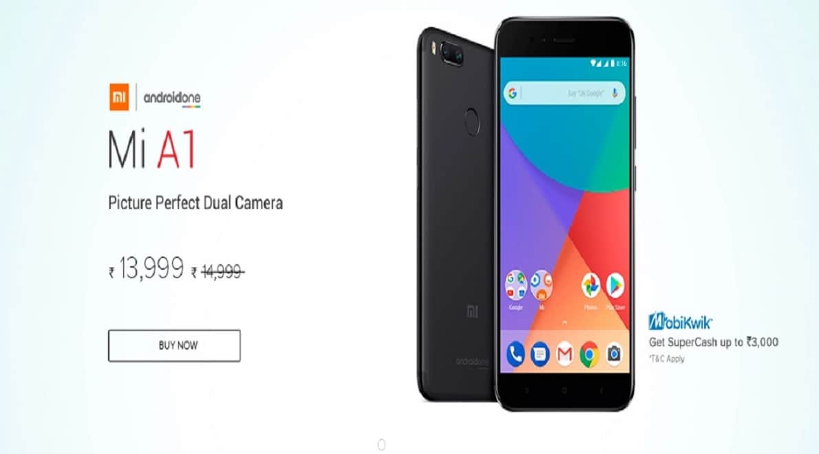 Xiaomi Mi A2 vs Mi A1: Price and specification