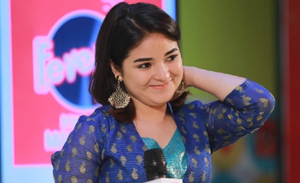 Zaira Wasim Quits Bollywood The sky is pink producers support her