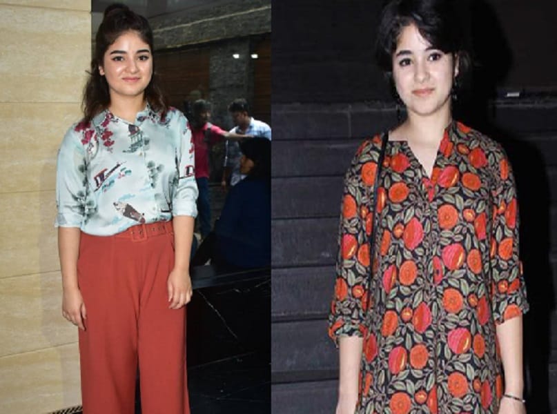 Dangal girl Zaira Wasim these looks impress everyone 