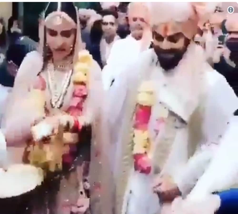 anushka sharma and virat kohli vidaai video viral on social media