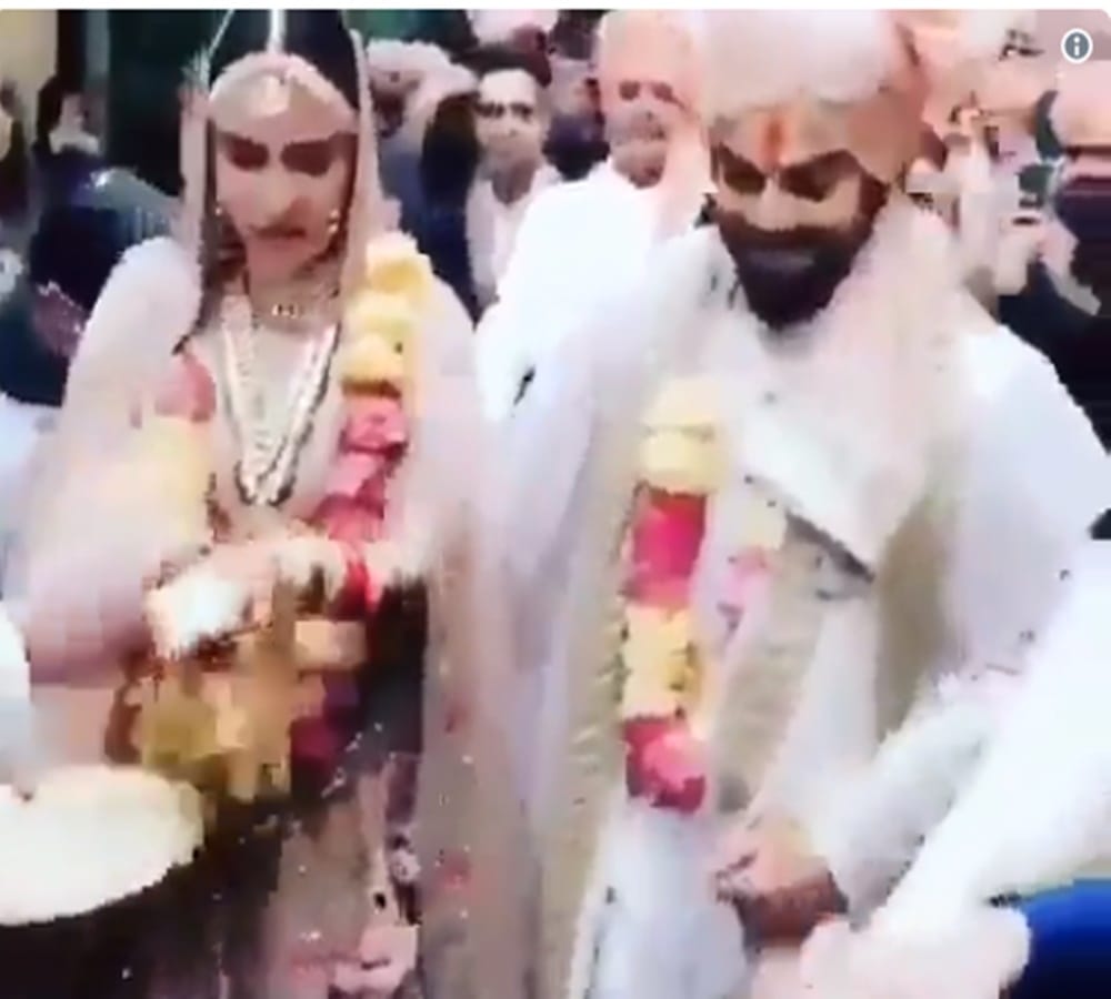 anushka sharma and virat kohli vidaai video viral on social media